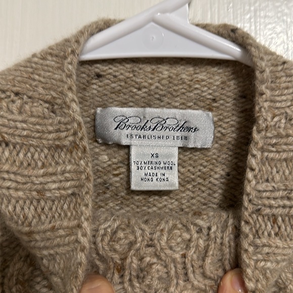 Brooks Brothers fishermen sweater. Size XS - Picture 2 of 7